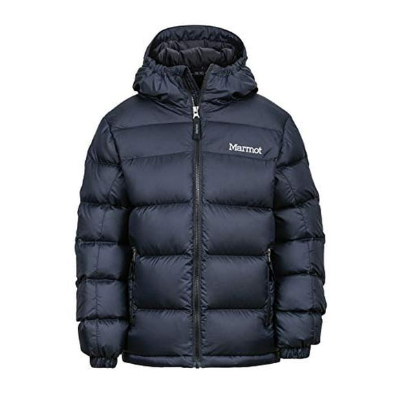 Marmot Boys Guides Down Hoody, Black, Small