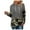 Grey, variant on Womens Camo Hoodies Maple Leaf Print Oversized Hooded Sweatshirt Long Sleeve Pullover Sweatshirts Grey M