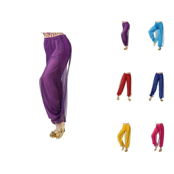 Girls Pants Back To School Clothes for Teen Girls Elastic Waist Comfortable Performance Outdoor Activities Stretchable Dance Pants for Toddlers and Kids Ages 3 to 8 Spring Summer Fall