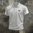 thumbnail image 4 of Polo Shirts for Men 250th Anniversary Usa Flag 1776 Flag 4th Of July Outfits for Men Patriotic Shirts America Shirt Men's Graphic T-Shirts Customized T Shirts Funny America Shirts, 4 of 4