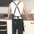 thumbnail image 2 of Kitchen Apron, Work Apron, Barbecue Apron, for Barbecue, Restaurant, Garden, Barbecue, Cafe, 2 of 3