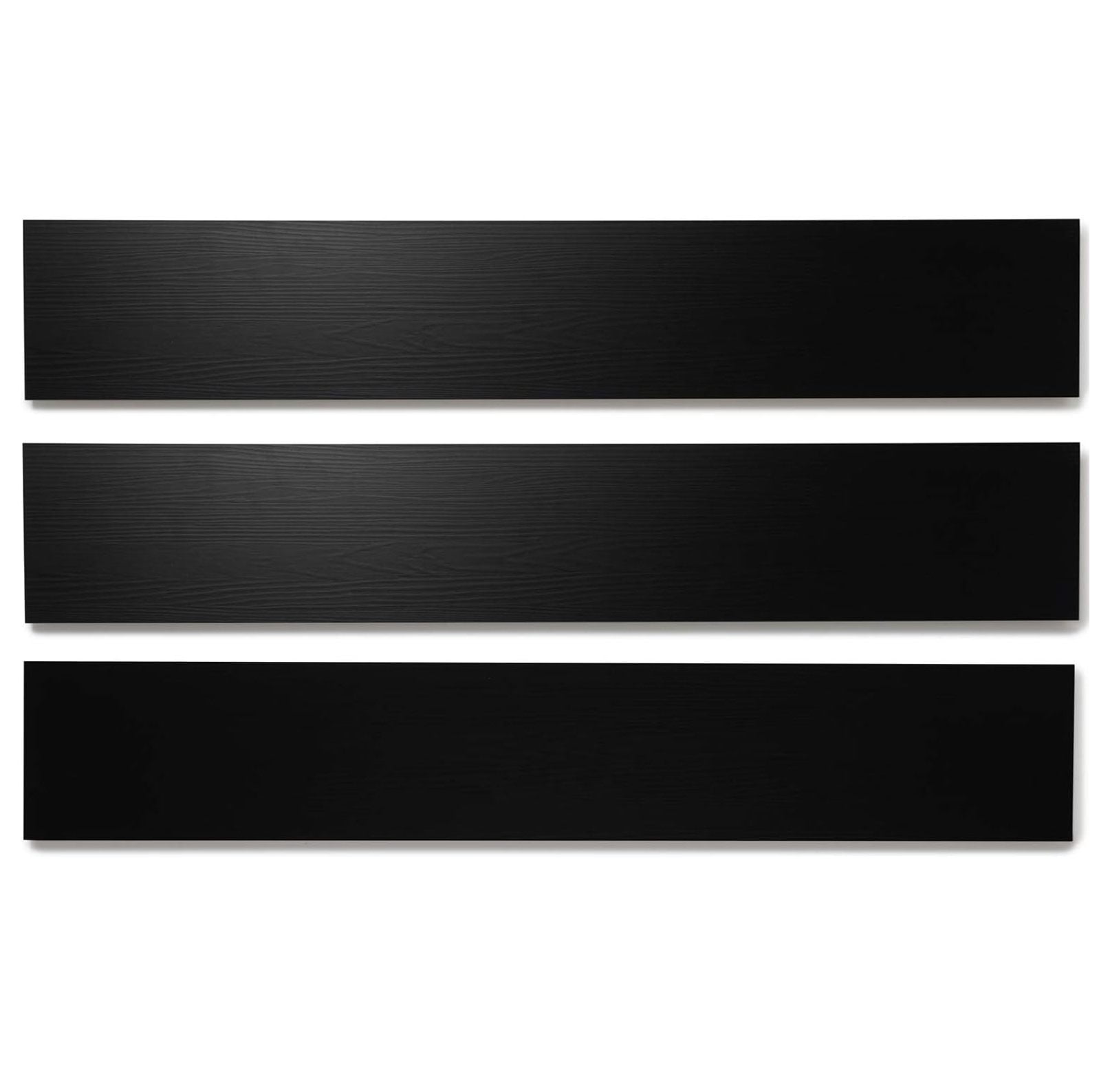 Luxury Vinyl Flooring Tiles | Peel and Stick Floor Tile for DIY Installation | 12 Wood Look Planks | Nero | BaseCore | 18 Sq. Feet