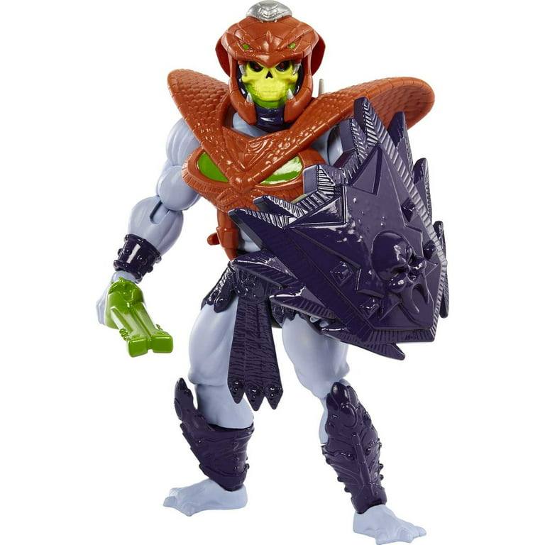 Masters of the Universe Origins Rise of Snake Men Snake Armor Skeletor  Action Figure & Accessory (5.5 inch)
