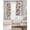 White, variant on Spring Floral Black Out Curtains 72 Inch Long, Light Blocking Drapes with Black Liner, Retro Pink Orchid Flowers Leaves Botanical Thermal Blackout Curtains for Bedroom Living Room 52"x72" 2 Panels