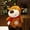 B, variant on A 40Cm Plush Santa Claus Doll Stuffed Christmas Toy Soft Cuddly Figure Holiday Decoration For Children