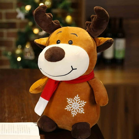 Kayannuo Deals 25cm Santa Claus Doll Elk Plush Toy Snowman Doll Doll Christmas Gift Christmas Gift For Children And Adults