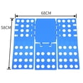 thumbnail image 3 of Tablero Plegable De Ropa Tmvgtek Organizador De Soporte De Tela De Plástico Herramientas De Almacenamiento De Tablero De Ropa Plegable (Azul) Tmvgtek Libre de BPA, 3 of 3
