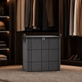 thumbnail image 4 of Large Zippered Storage Bag for Quilts Bedding Clothes, Heavy Duty Non Woven Moving Bin with Reinforced Handles, Tear Resistant, Space Saving Organization, 4 of 7