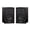 Black, variant on Electrohome Berkeley 2.0 Stereo Powered Bookshelf Speakers with Built-in Amplifier and 3" Drivers for Turntable, TV, PC and Wireless Music Streaming featuring Bluetooth 5, RCA and Aux (EB20B)