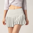 thumbnail image 3 of REALiKUN Women Tennis Skirt with Pocket Pleated Golf Skort Active Workout Running Athletic Shorts, 3 of 4