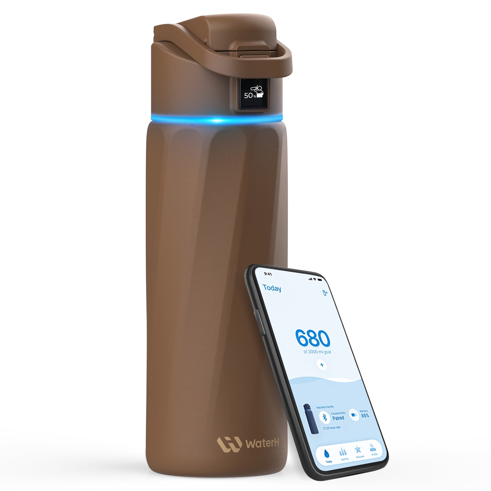 HidrateSpark PRO 32oz. Insulated Stainless Steel Bluetooth Smart