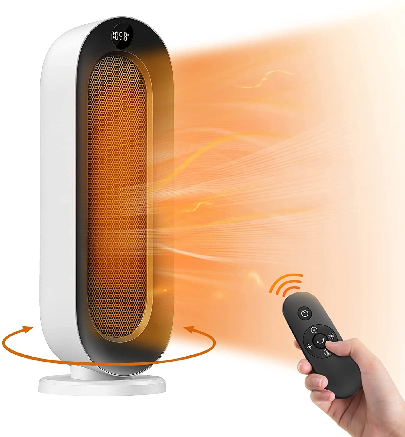 Space Heaters for Indoor Use, Portable Electric Heater for Large Room