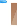 thumbnail image 3 of 10uds Tira Espejo Pared Pegatina, 2 x 7.9 Auto Adhesivo Acrílico Espejo Pared Tiras Calcomanía Removible  para Hogar Dormitorio Fondo DIY Decoración, Marrón, 3 of 7