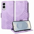 thumbnail image 1 of Funda GANGXUN para Samsung Galaxy S25 Edge con diseño acolchado elegante, cuero PU, protección total y ajuste preciso, 1 of 5