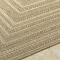 thumbnail image 5 of Livabliss Outdoor Rugs, 5x7 Sandra Cottage Beige Area Rug for Patio, Porch, Deck, Backyard, Waterproof Indoor Outdoor Carpet (5'3" x 7'), 5 of 7