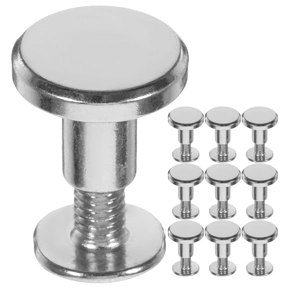Shisuyan Boutons Rivets en Alliage de Zinc 10Ensemble 0.37x0.37x0.31 Po