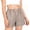 Z105 Brown, variant on Mifsaly Girls Plaid Casual Shorts Toddler Kids Comfort Elastic High Waisted Lounge Shorts Soft Breathable Summer Vacation Clothes with Pockets