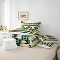 thumbnail image 6 of Manfei Hippie Aztec Teens Bedding Comforter Set 7pcs, Western Bohemian Abstract Queen Bedding Sets, Tribal Hippie Style Reversible Queen Sheet Sets, Microfiber Bedroom Decor, 6 of 8