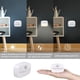 thumbnail image 5 of Luz nocturna LED automática, lámpara de pared con sensor de movimiento autoadhesivo, lámpara de pared para baño, lámpara de pared para dormitorio, luz nocturna con sensor, 2 piezas, 5 of 5