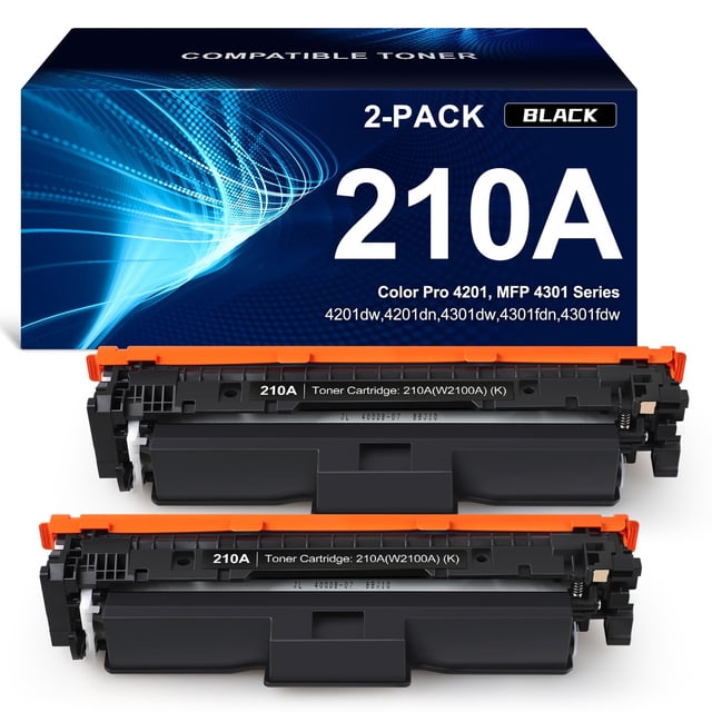 Tóner para impresora láser ALLWORK 210A negro paquete de 2 compatible