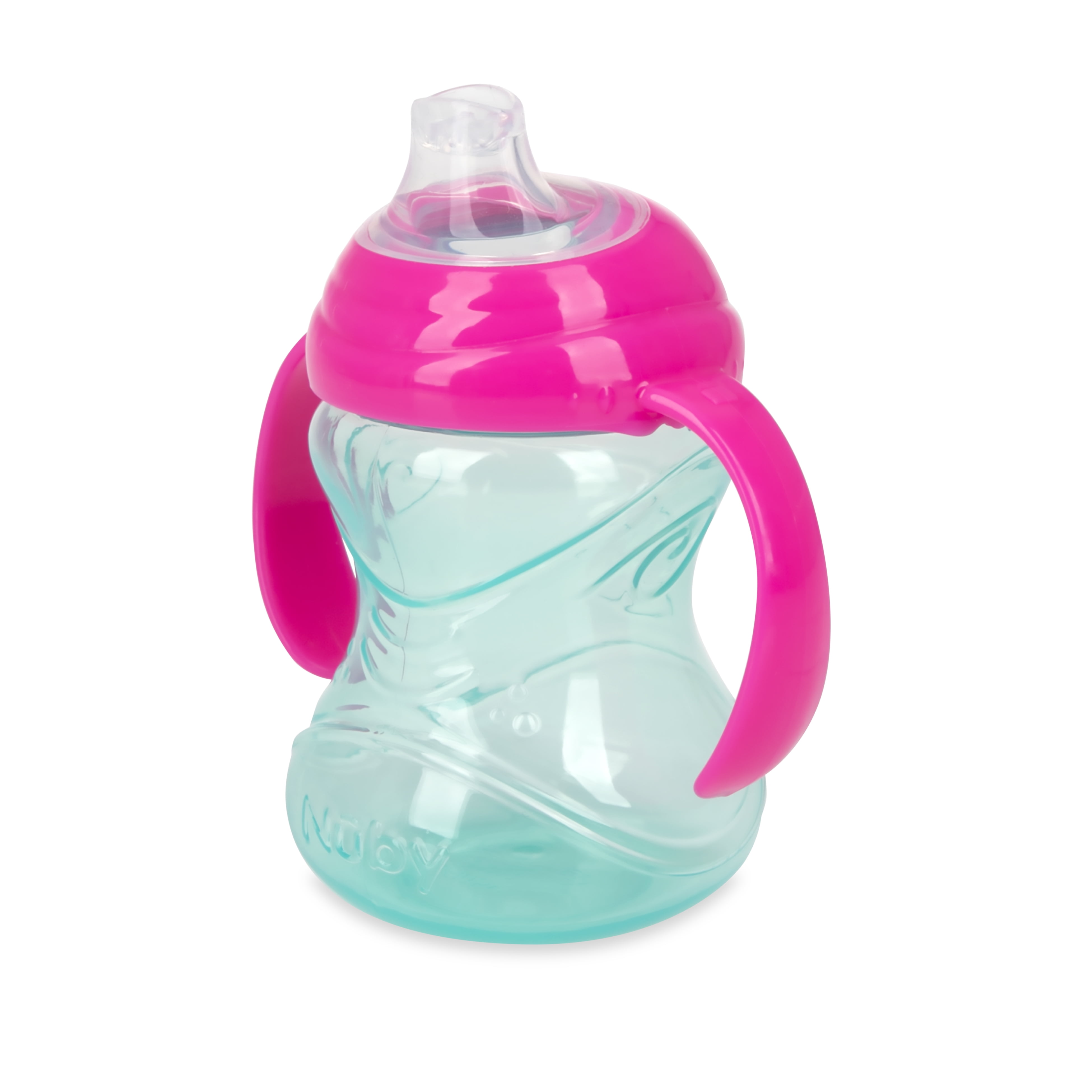 Nuby 2 Pack 10oz Clik-it No-Spill Silicone Spout Sippy Cup - DroneUp  Delivery