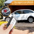 thumbnail image 6 of for Lexus Key Fob Cover with Metal Braided Rope Keychain, Upgraded Soft Case for ES LC LS (2018-2022), GX UX (2019-2022), NX/RC (2022) (4 buttons) Fob Shell, 6 of 8