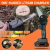 Mini Chainsaw Wood Cutter Electric Cordless Chainsaw Cutter Cordless Handheld Rechargeable