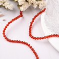 thumbnail image 6 of 10strands Carnelian Beads Strands Grade A Dyed Round 4mm Hole: 1mm 45pcs/strand 7.5 inch, 6 of 6