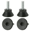 M6 x 18 x 25mm Leveling Feet Adjustable Leveler Support for Home Table Leg 4pcs