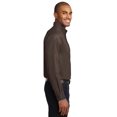 thumbnail image 3 of Port Authority Long Sleeve Easy Care Shirt-6XL (Coffee Bean/Light Stone), 3 of 6