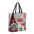 thumbnail image 2 of Xecao Cute Santa for Tote Bag: spacious with inner pockets, ideal for work, shopping, or travel., 2 of 9