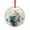 Pattern, variant on Abstract Sailboats on The Water Christmas Ornament Let Your Dreams Sail Round Christmas Ornament Xmas Tree Decor for Kids Mom Dad Friends Loves