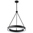 thumbnail image 5 of Nuvo Lighting Longford 20 Inch LED Pendant Textured Black Acrylic Lens - Textured Black, 5 of 5