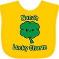 thumbnail image 3 of Inktastic Nana's Lucky Charm Boys or Girls Baby Bib, 3 of 4