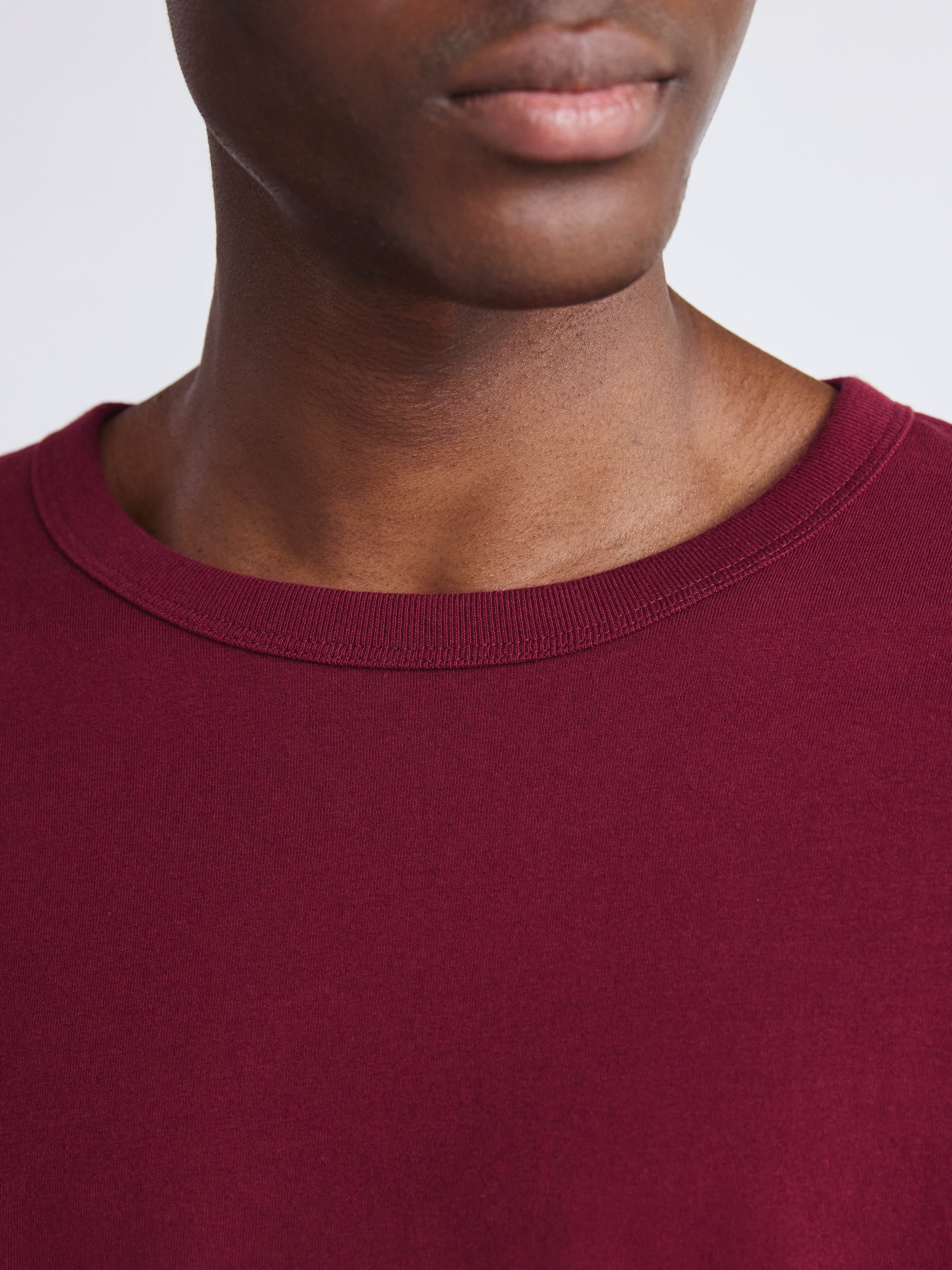 Free Assembly Men's Everyday Cotton Tee with Long Sleeves, Sizes XS-3XL
