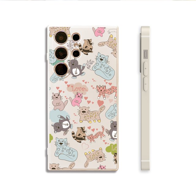 ¡Añade un toque de color a tu iPhone! Echa un vistazo a la impresión gráfica única en esta funda para teléfono plateada mate de doble capa para iPhone 15 Pro Max 14 13 12 Pro 11.
