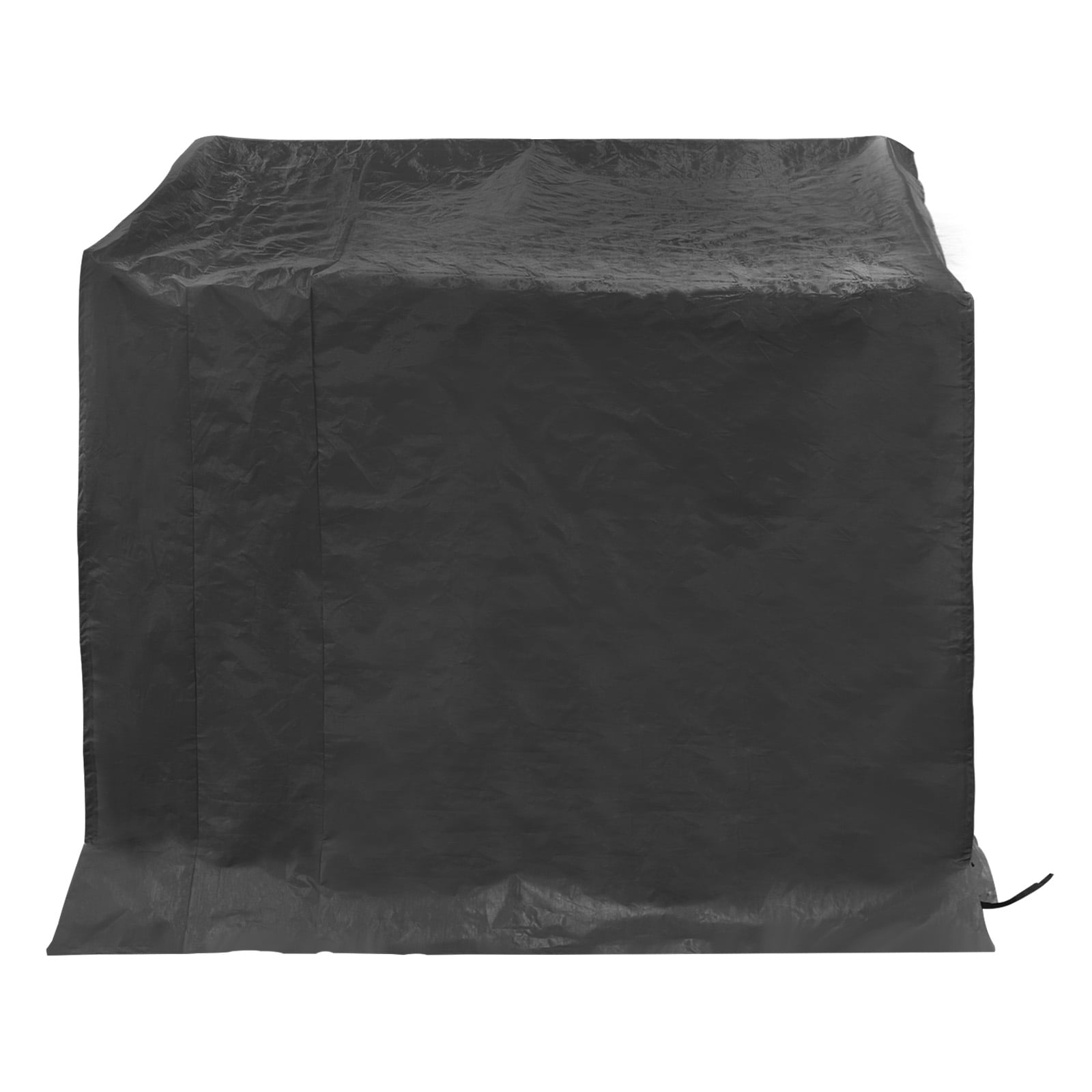 Black PE Steel Frame 2.4 * 2.4 * 2.4m Carport Tarpaulin Metal Frame Storage Shed Outdoor Garage
