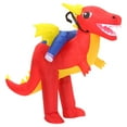 thumbnail image 1 of Disfraz inflable de pterosaurio para montar, confeccionado en poliéster versátil. Tamaño para niños, 1 of 9