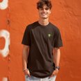 thumbnail image 4 of Dalix Alien Heavyweight Soft Tee Short Sleeve Cotton Shirt Mens in Cacao 3XL XXX-Large, 4 of 5