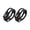 Lock Black*2, variant on 2 PCS Bike Seat Post Clamp 28.6/31.8/34.9mm Seat Tube Clip Bicycle Aluminum Quick Release Clamp Ring,MTB Mountain Bike/Road Bike/Ebike/Scooter