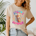 thumbnail image 3 of Spooky Summer Skeleton Coffee Summer Vacation Family Hawaii, Summerween Shirt, Summer Halloween TShirt, Cute Spooky Ghost Tee, Halloween Shirt, Halloween Gift, Ghost Beach , Pumpkin Spooky Season, 3 of 5