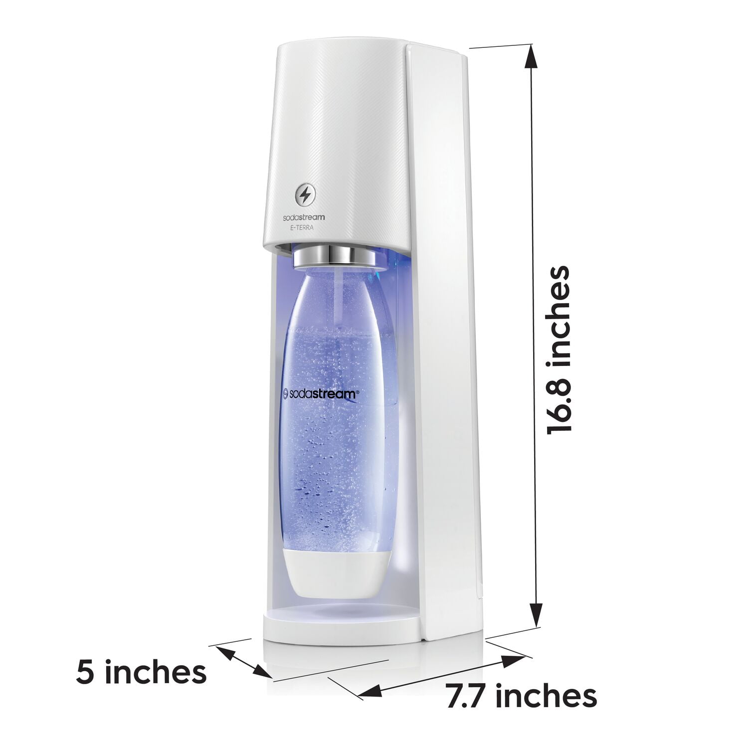 SodaStream E-Terra White Bundle + Pepsi Flavor