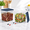2 X 18.0(QT), variant on 2 Pack 22 Qtmercial Food Storcontainers With Lids r Large Square Handles For Flour Rice Pet And Bulk