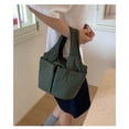 thumbnail image 4 of Women's Nylon Mommy Shoulder Bag Multi Pocket Handheld Armpit Bag Large Capacity Tote Bag Durable Design, Baby Storage Quick Access Bag for Strolling Baby Care Commute Shopping Moms, 4 of 6