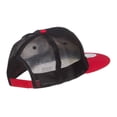 thumbnail image 4 of Low Key Embroidered Premium Mesh Snapback - Red Black OSFM, 4 of 5