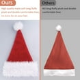 thumbnail image 3 of Unisex-Adult's Santa Hat, Christmas Hat for Adults Wowen Man Extra Thicken Holiday Hat with Comfort Liner, 3 of 7