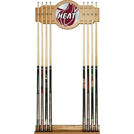 Sacramento Kings NBA Fade Stained Wood Cue Rack with Mirror - Purple, White, Gray
