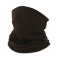 thumbnail image 1 of Outdoor Neck Gaiter, Winter Fleece, Solid Color, Warm Scarf, Ski Face Protectioned, Cycling Windproof And Warm Mask, Coffee, 1 of 2