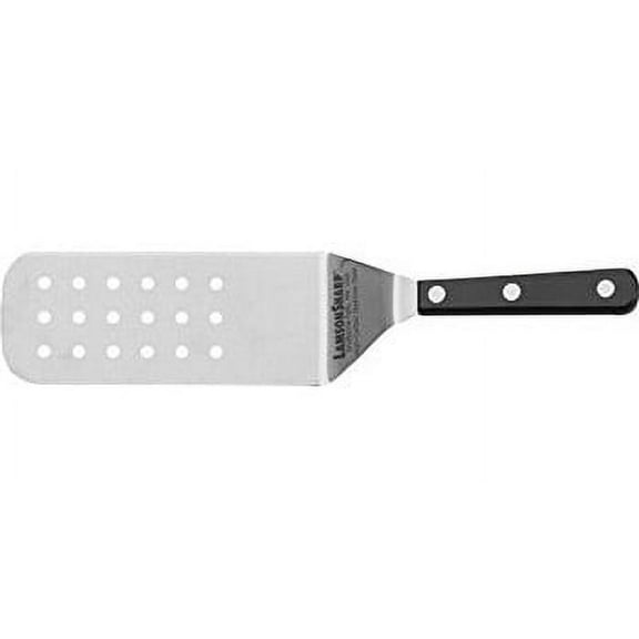 3" X 8" Perforated Turner With Noir Ultra Durable Handle