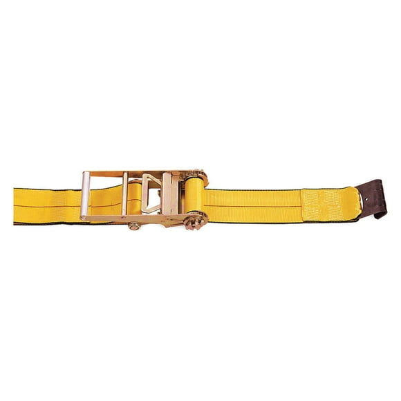 Cargo Strap, Gold, 16, 200 lb, 27 ft.